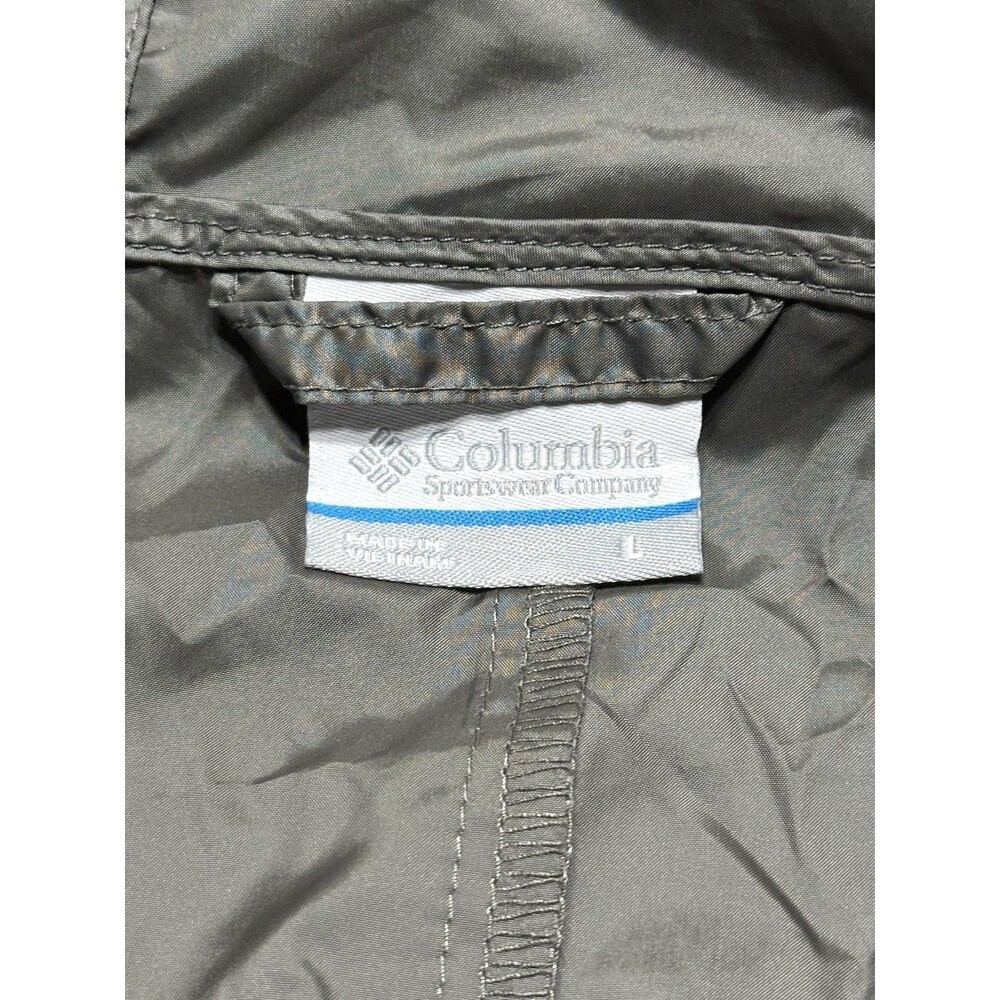 Purdue Boilermakers Columbia Gray Windbreaker Jacket Hooded Womens Large - Picture 5 of 12